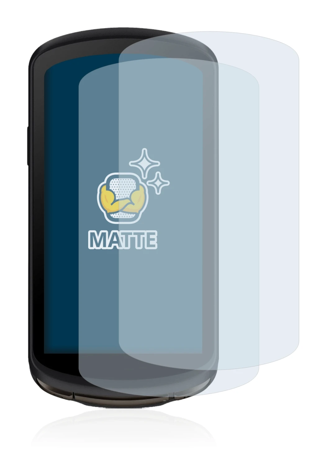 Imagen del dispositivo Garmin Edge 1040 Solar con una amplia variedad de protectores de pantalla.