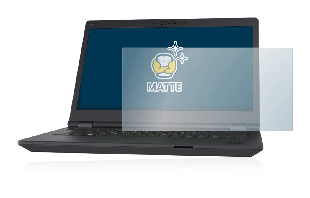 Imagen del dispositivo Fujitsu Lifebook E5411 con una amplia variedad de protectores de pantalla.