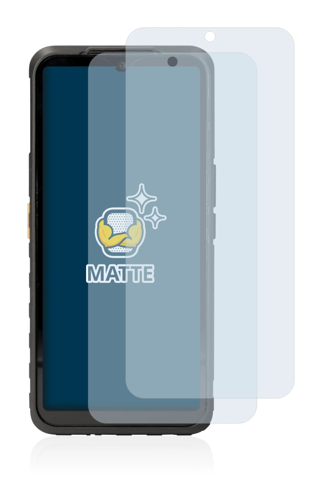 Imagen del dispositivo Caterpillar Cat S53 5G con una amplia variedad de protectores de pantalla.