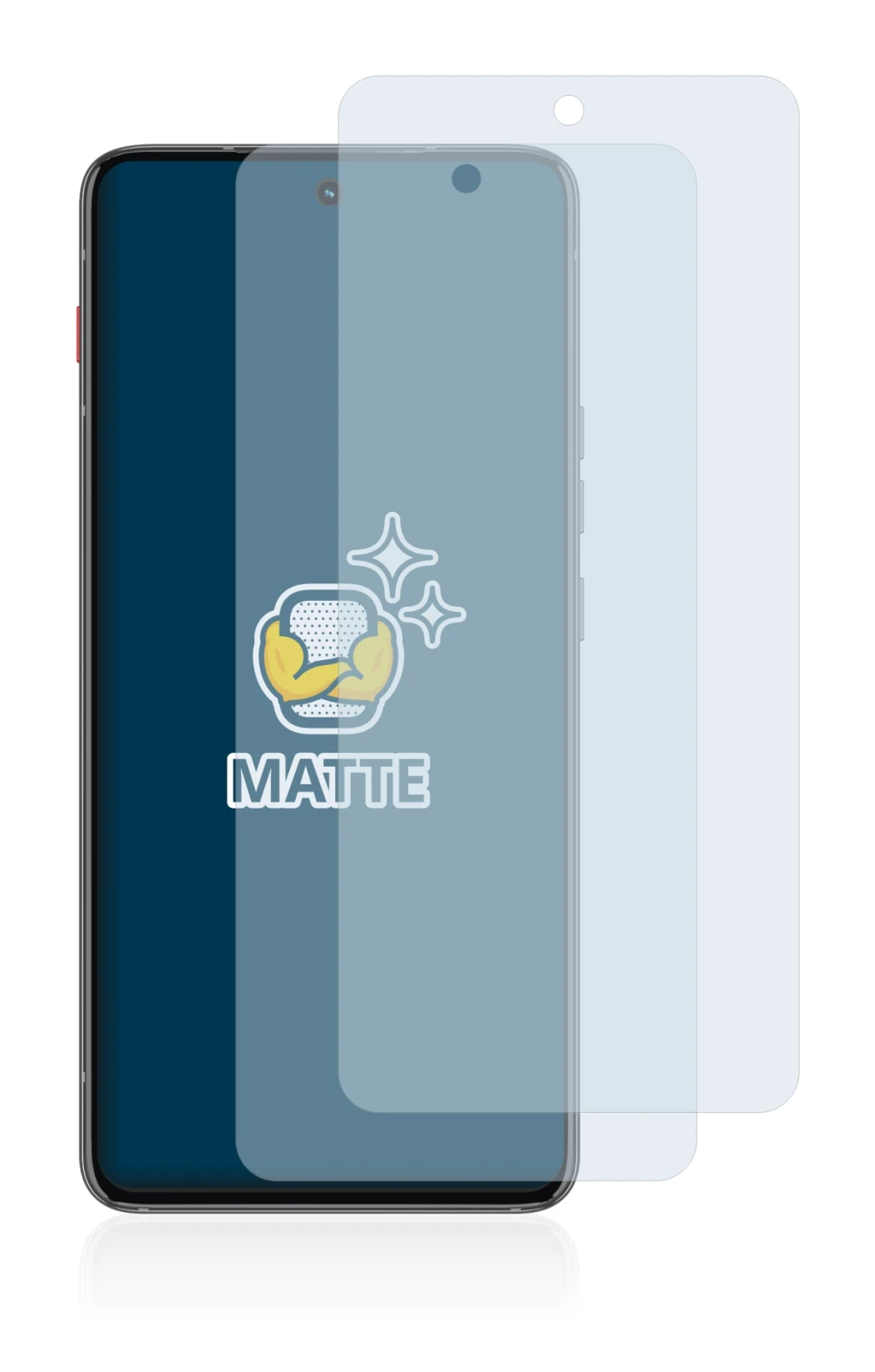 Imagen del dispositivo Motorola ThinkPhone con una amplia variedad de protectores de pantalla.