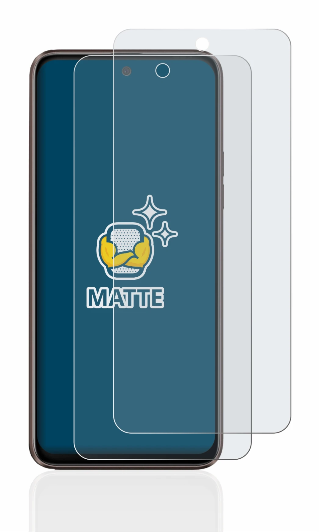 Imagen del dispositivo HTC U23 Pro con una amplia variedad de protectores de pantalla.