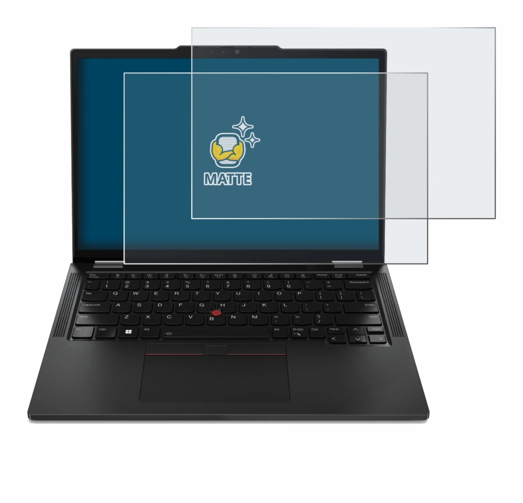 Imagen del dispositivo Lenovo ThinkPad X13 Gen 4 con una amplia variedad de protectores de pantalla.
