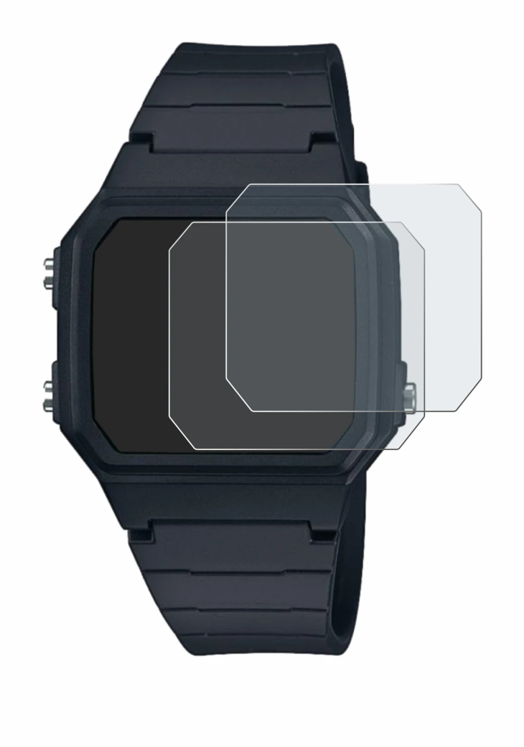 Imagen del dispositivo Casio W-217H-1AVCF con una amplia variedad de protectores de pantalla.