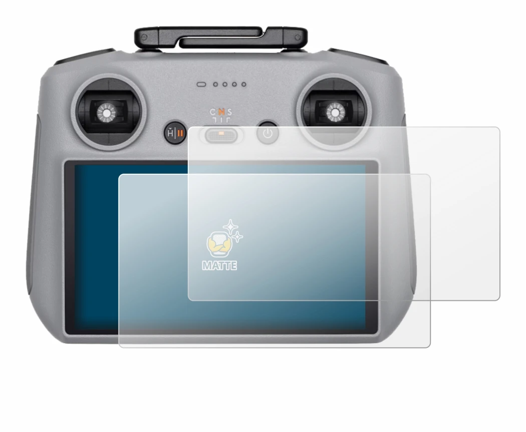 Imagen del dispositivo DJI RC 2 con una amplia variedad de protectores de pantalla.