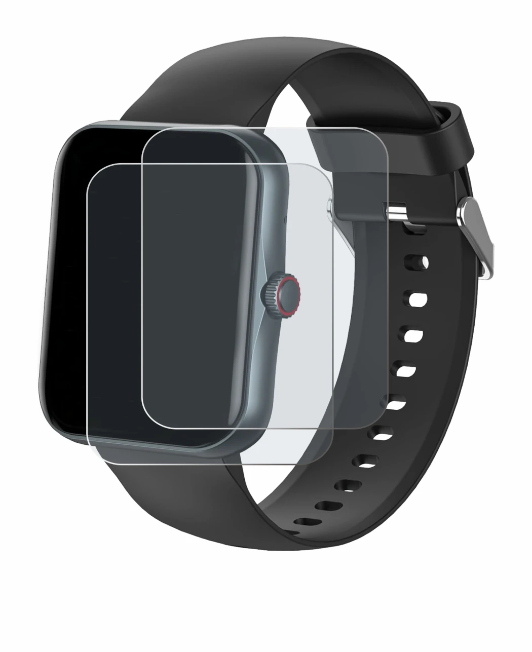 Imagen del dispositivo Pthtechus S80K con una amplia variedad de protectores de pantalla.