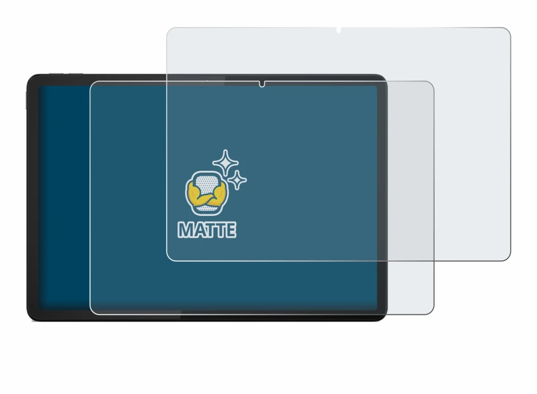 Imagen del dispositivo Lenovo Tab M11 con una amplia variedad de protectores de pantalla.