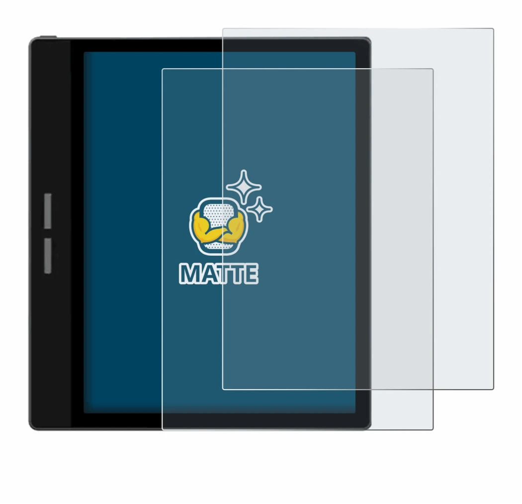 Imagen del dispositivo Bigme B751C con una amplia variedad de protectores de pantalla.