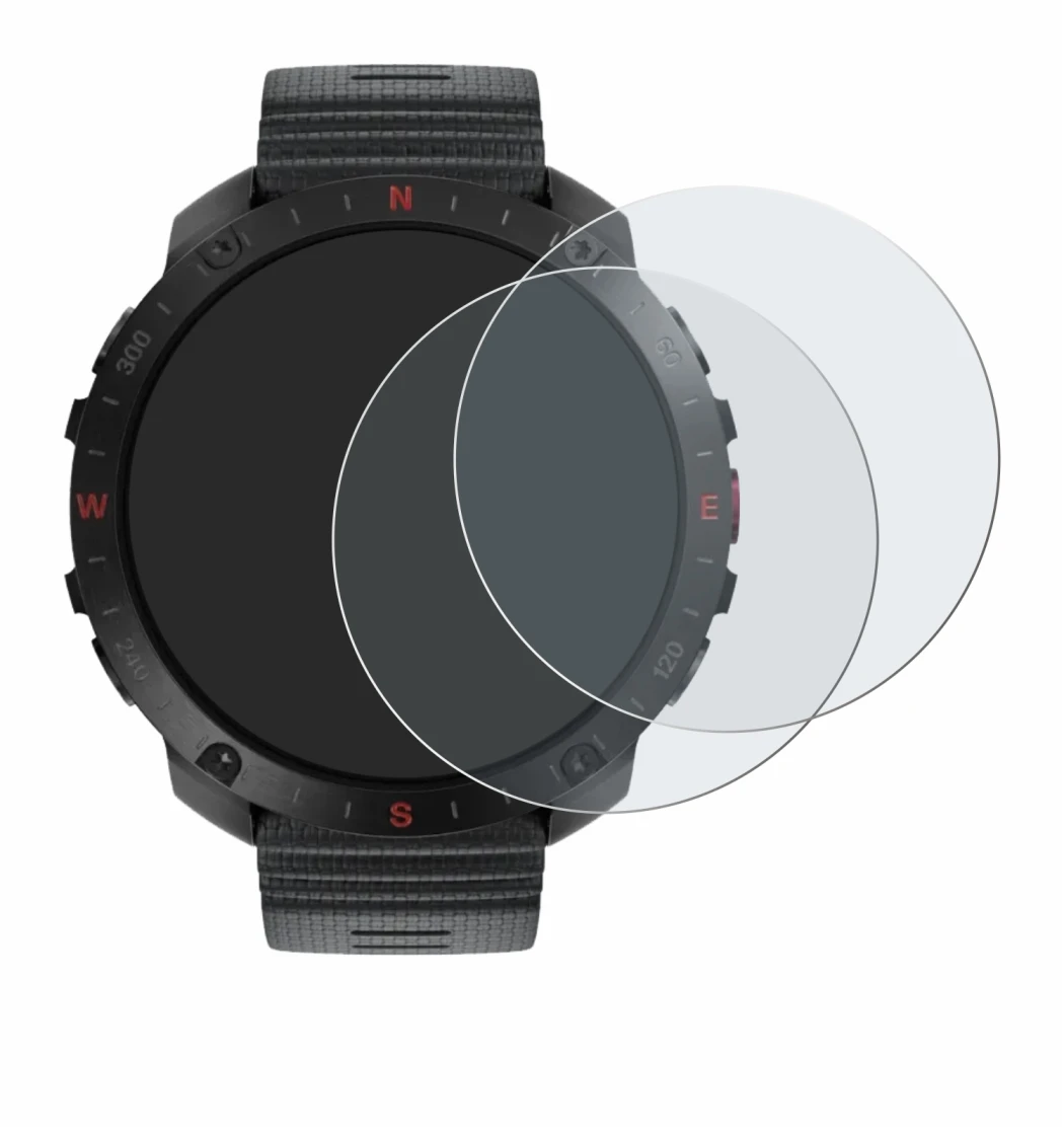 Imagen del dispositivo Polar Grit X2 Pro con una amplia variedad de protectores de pantalla.