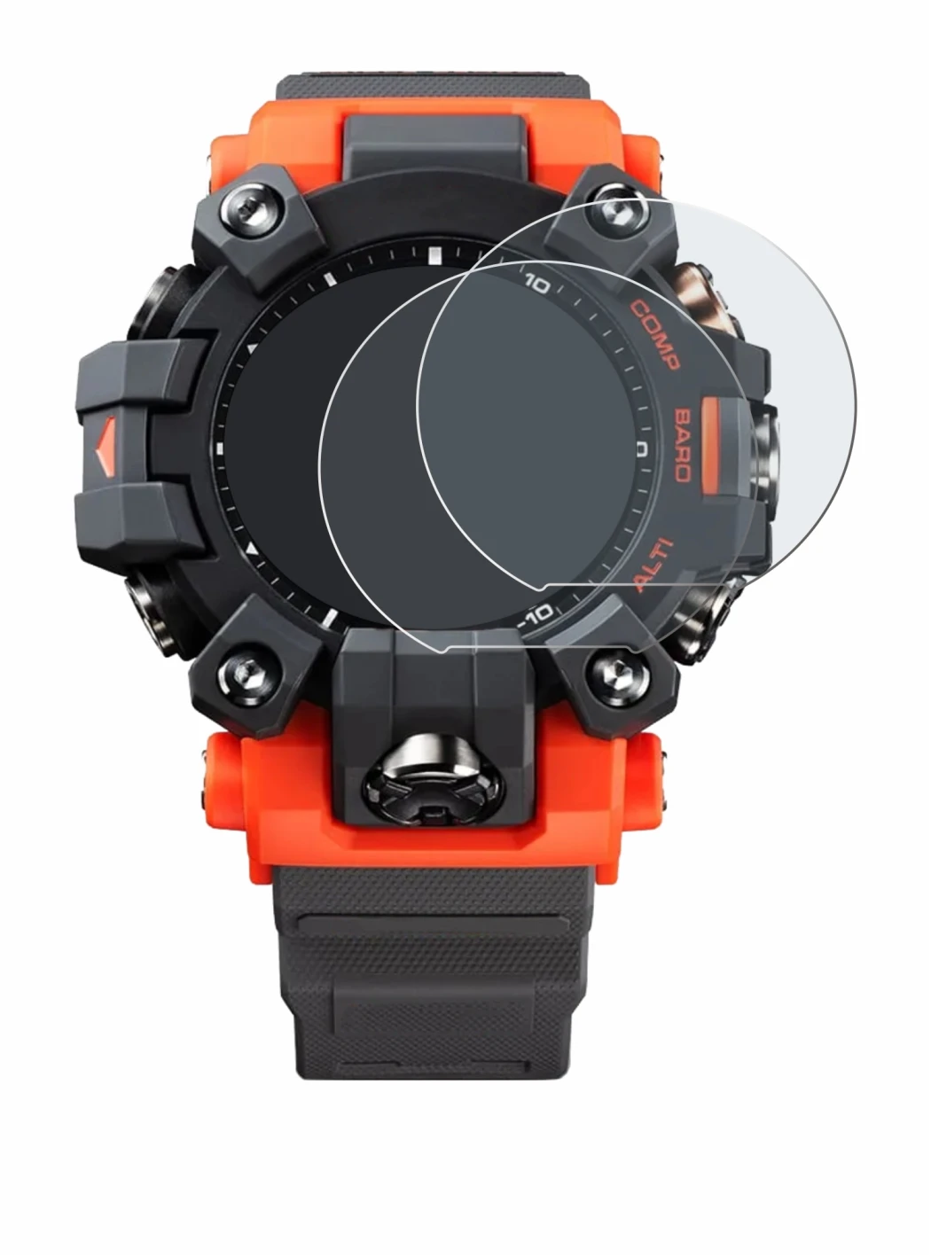Imagen del dispositivo Casio G-Shock GW-9500 con una amplia variedad de protectores de pantalla.