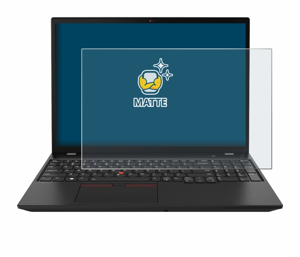 Imagen del dispositivo Lenovo ThinkPad P16s Gen 2 con una amplia variedad de protectores de pantalla.