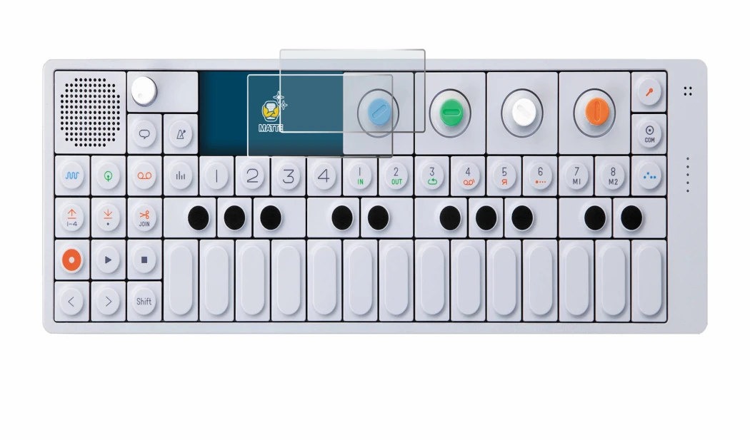 Imagen del dispositivo Teenage Engineering OP-1 Sampler & Controller con una amplia variedad de protectores de pantalla.