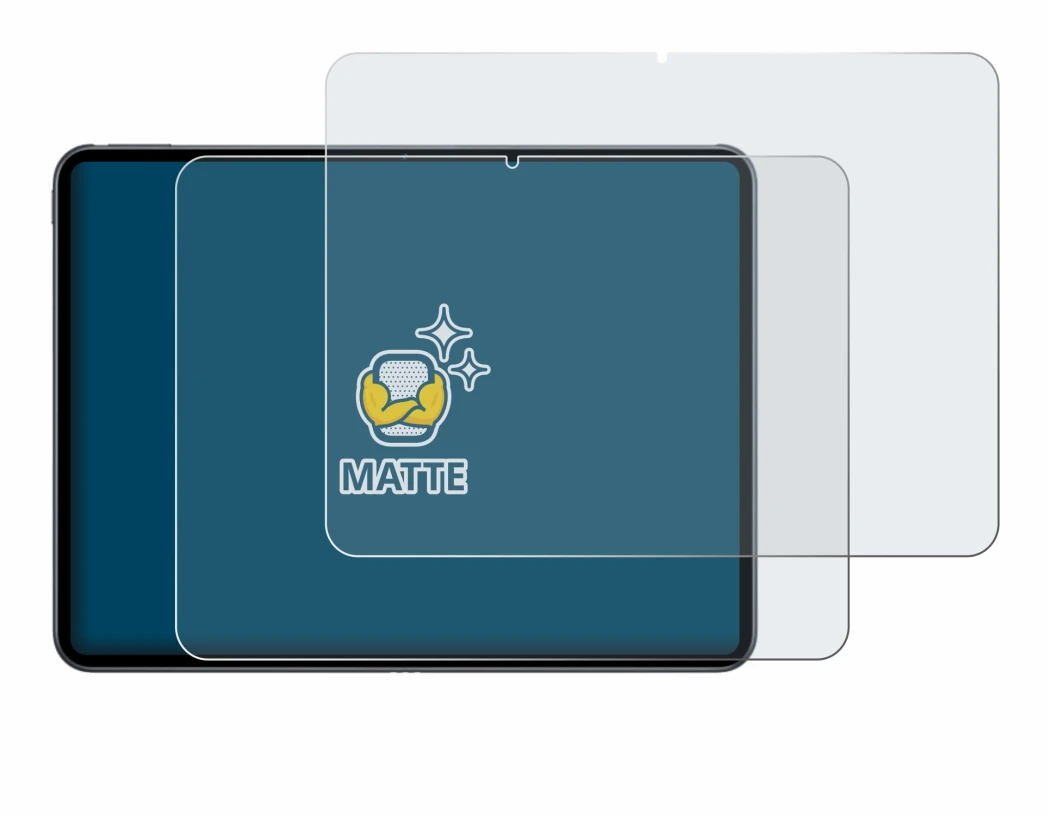 Imagen del dispositivo OnePlus Pad 2 con una amplia variedad de protectores de pantalla.