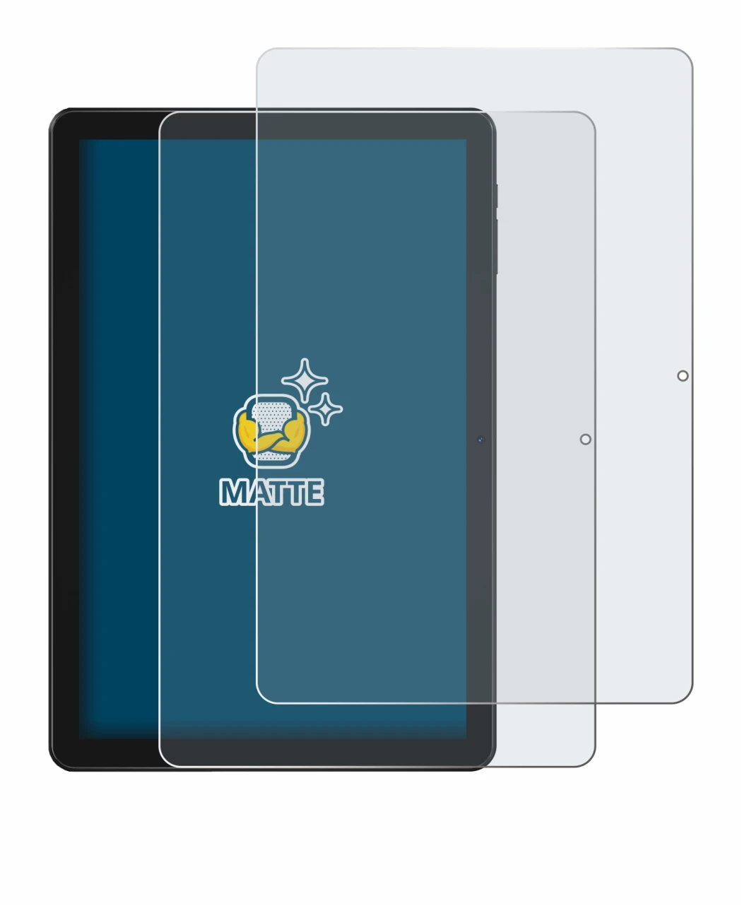 Imagen del dispositivo Doogee T10W con una amplia variedad de protectores de pantalla.