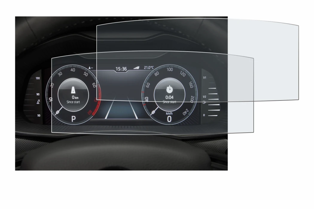 Imagen del dispositivo Skoda Virtual Cockpit 10.25