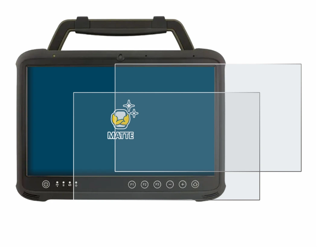 Imagen del dispositivo Winmate M133WK con una amplia variedad de protectores de pantalla.
