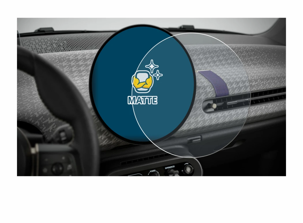 Imagen del dispositivo Mini Cooper Electric BJ 2024 con una amplia variedad de protectores de pantalla.