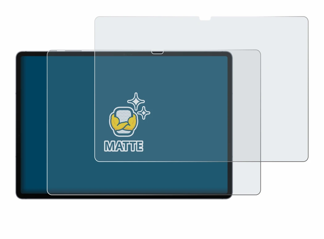 Imagen del dispositivo Samsung Galaxy Tab S10 Plus 5G con una amplia variedad de protectores de pantalla.