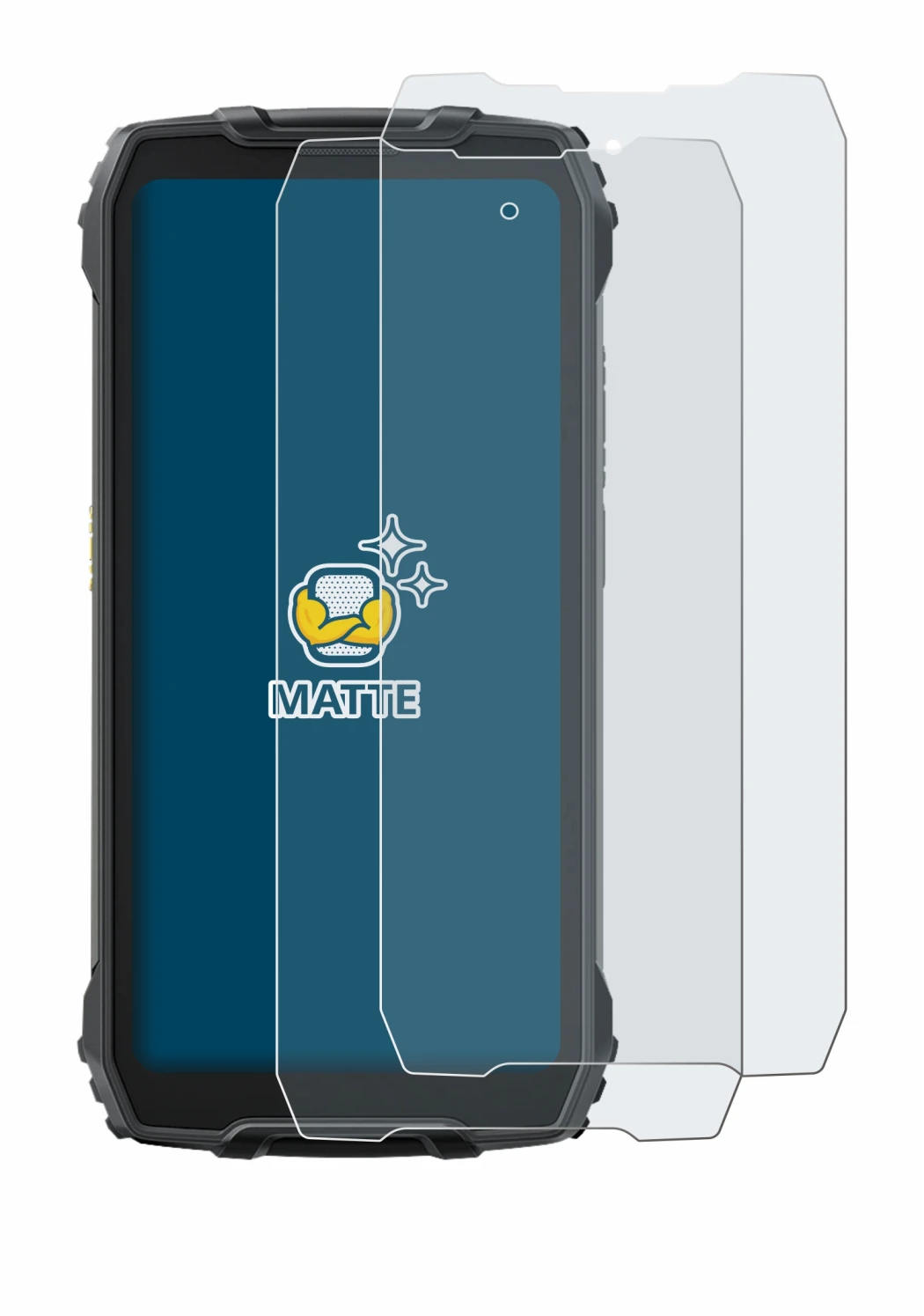 Imagen del dispositivo Blackview BV7300 con una amplia variedad de protectores de pantalla.