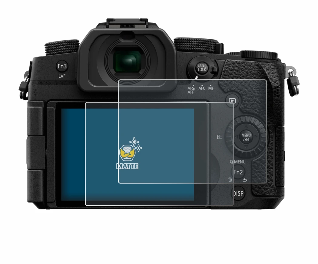 Imagen del dispositivo Panasonic Lumix DC-G97 con una amplia variedad de protectores de pantalla.