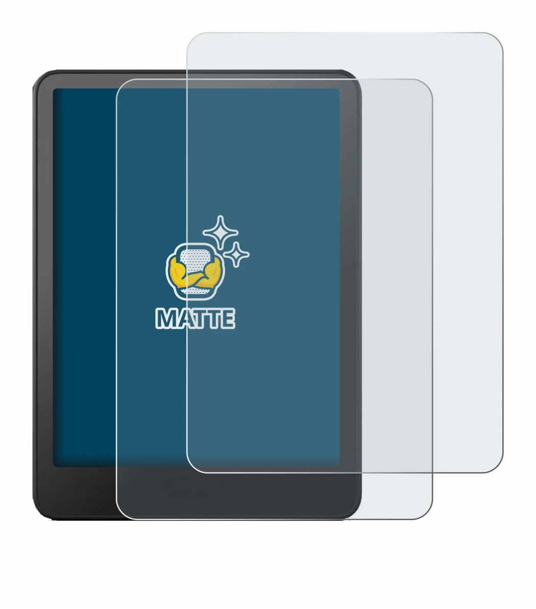 Imagen del dispositivo Amazon Kindle Paperwhite 2024 Signature Edition (12. Gen.) con una amplia variedad de protectores de pa