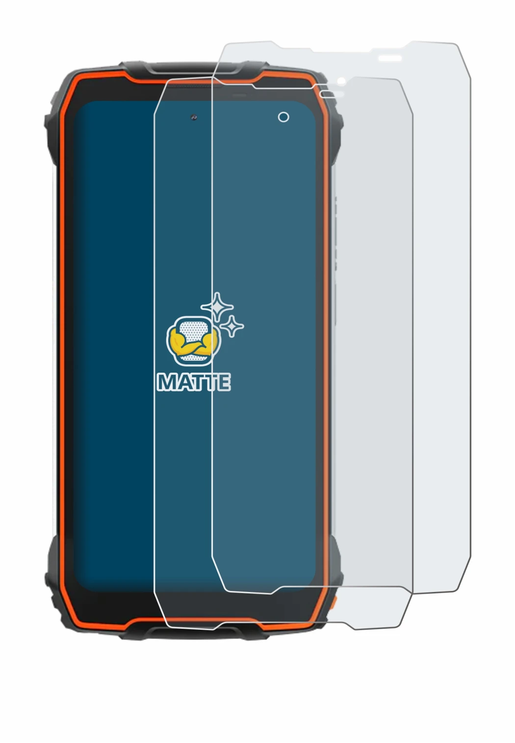 Imagen del dispositivo Blackview Oscal Pilot 1 con una amplia variedad de protectores de pantalla.