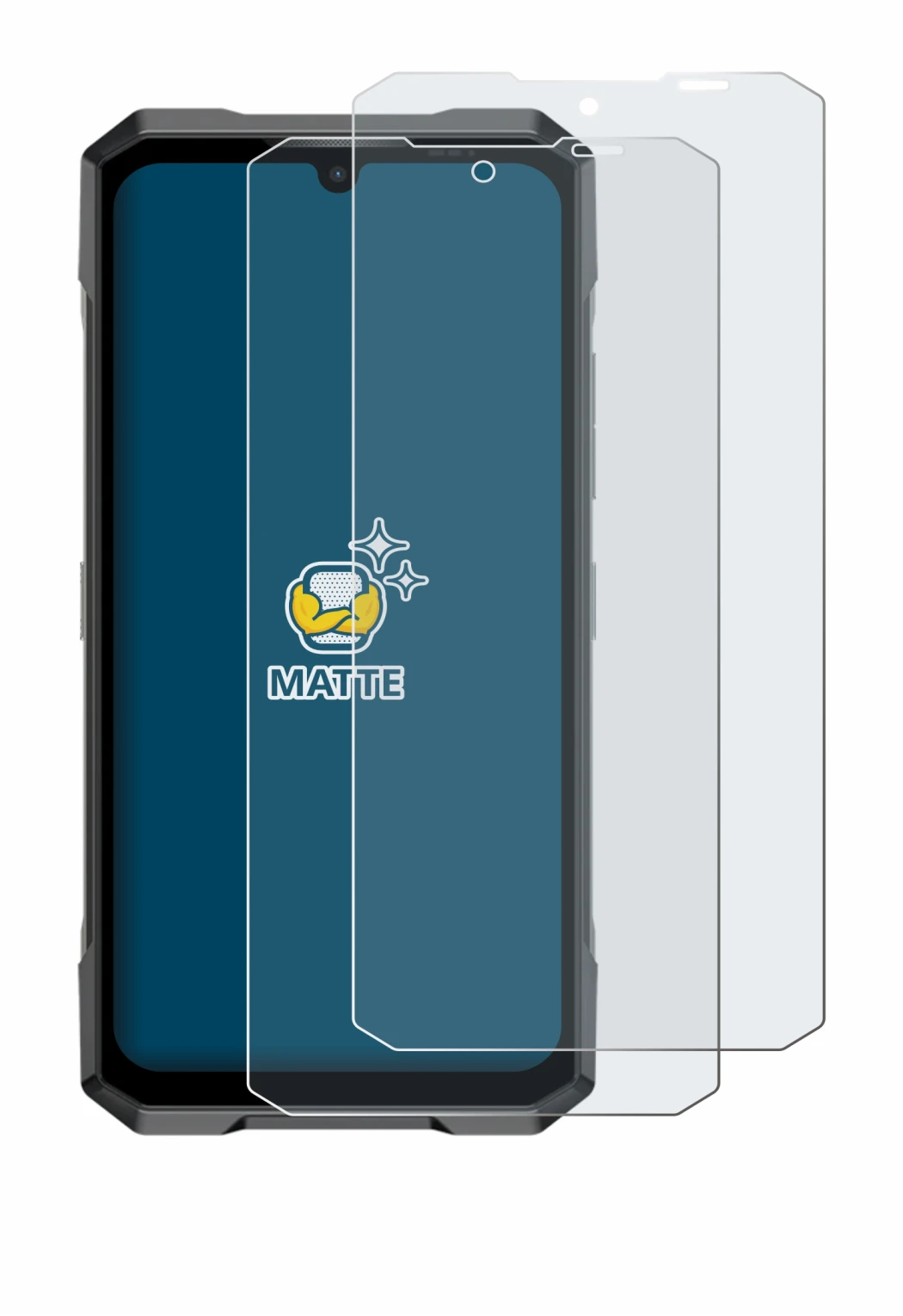Imagen del dispositivo Doogee Blade GT con una amplia variedad de protectores de pantalla.
