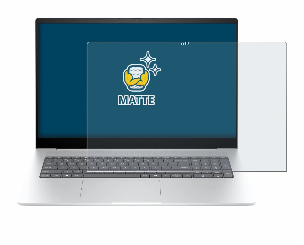 Imagen del dispositivo HP Envy 17-da0777ng con una amplia variedad de protectores de pantalla.