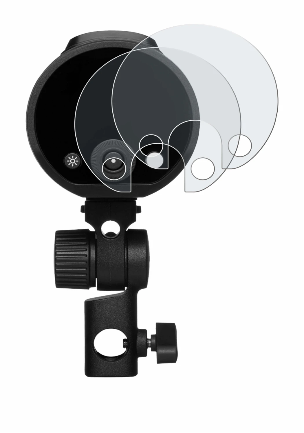 Imagen del dispositivo Profoto A2 con una amplia variedad de protectores de pantalla.