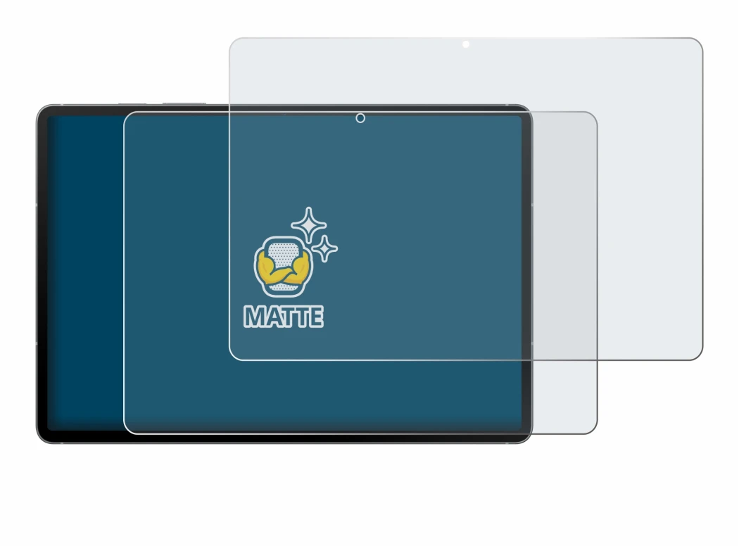 Imagen del dispositivo Samsung Galaxy Tab S10 FE 5G con una amplia variedad de protectores de pantalla.