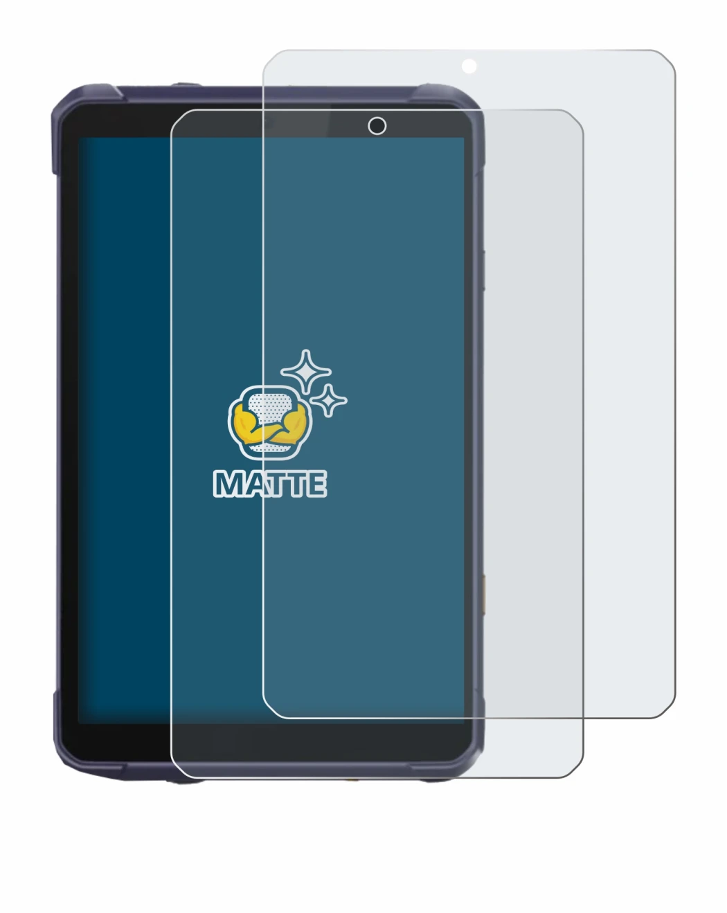 Imagen del dispositivo CHCNAV LT800 con una amplia variedad de protectores de pantalla.