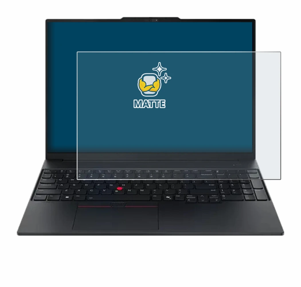 Imagen del dispositivo Lenovo ThinkPad E16 Gen 3 con una amplia variedad de protectores de pantalla.