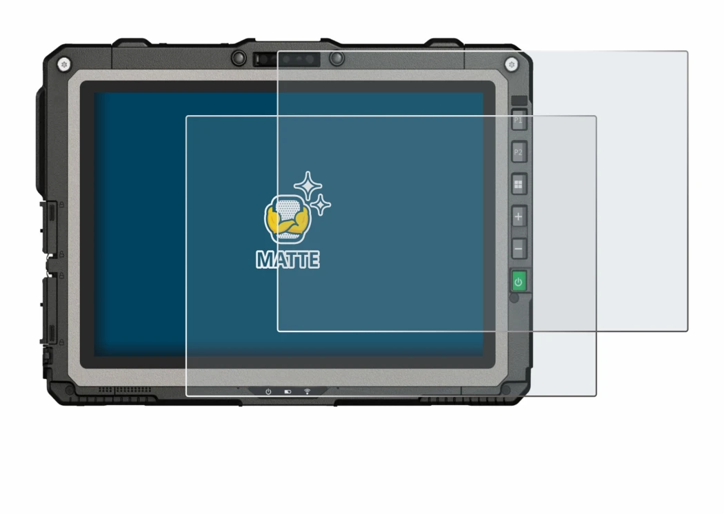 Imagen del dispositivo Getac UX10 G3 con una amplia variedad de protectores de pantalla.