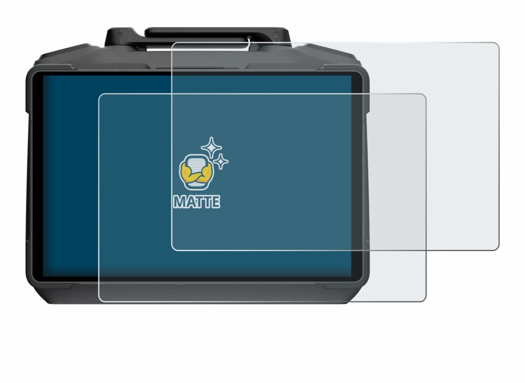Imagen del dispositivo DJI RC Pro 2 con una amplia variedad de protectores de pantalla.
