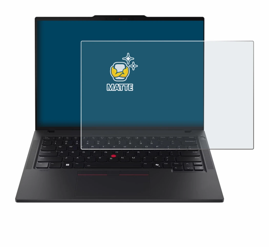 Imagen del dispositivo Lenovo ThinkPad T14 Gen 6 con una amplia variedad de protectores de pantalla.