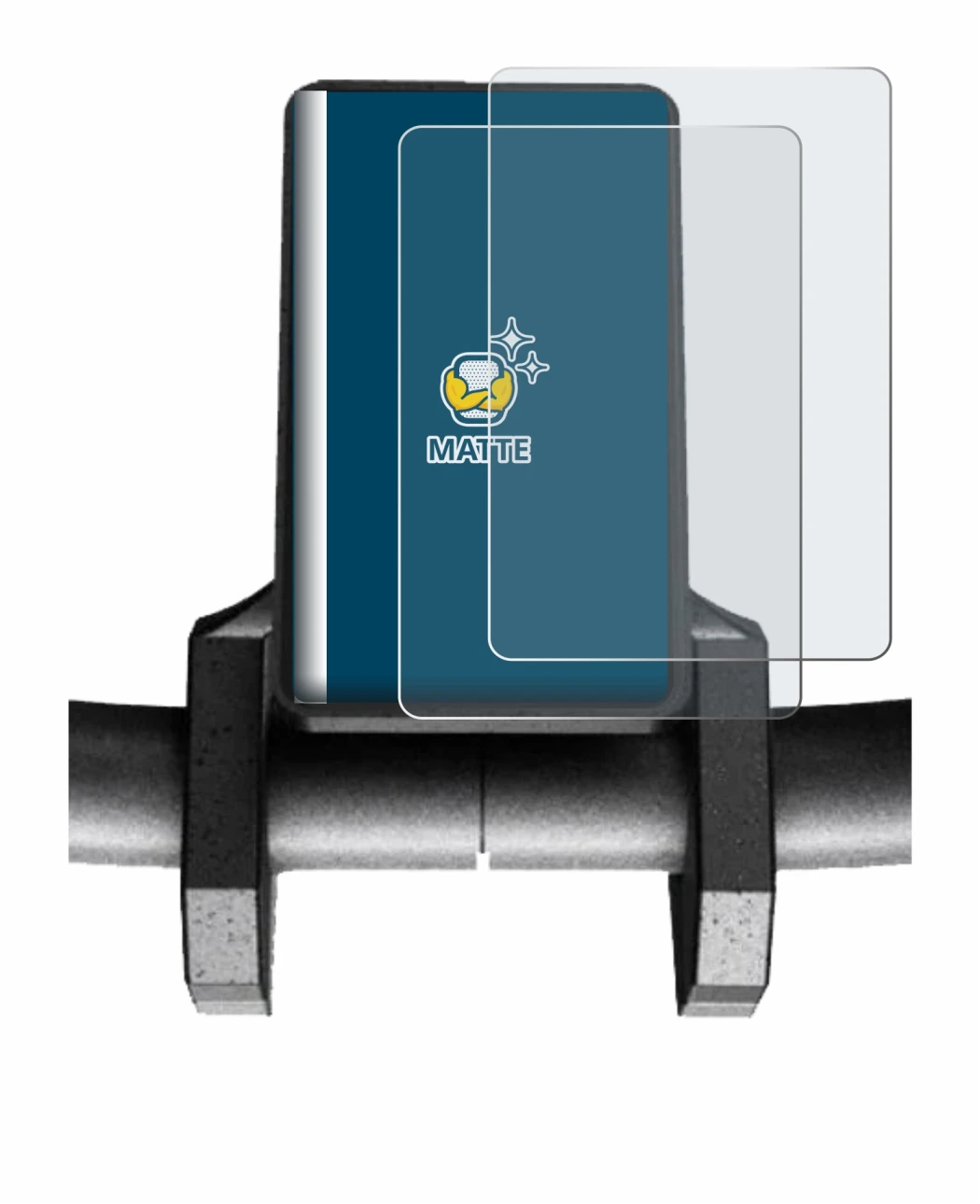 Imagen del dispositivo Joyor S10-S V2 con una amplia variedad de protectores de pantalla.