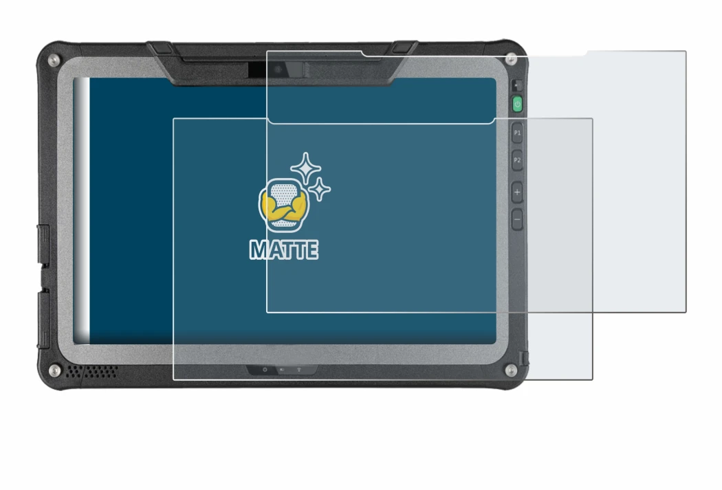 Imagen del dispositivo Getac F110 G7 con una amplia variedad de protectores de pantalla.