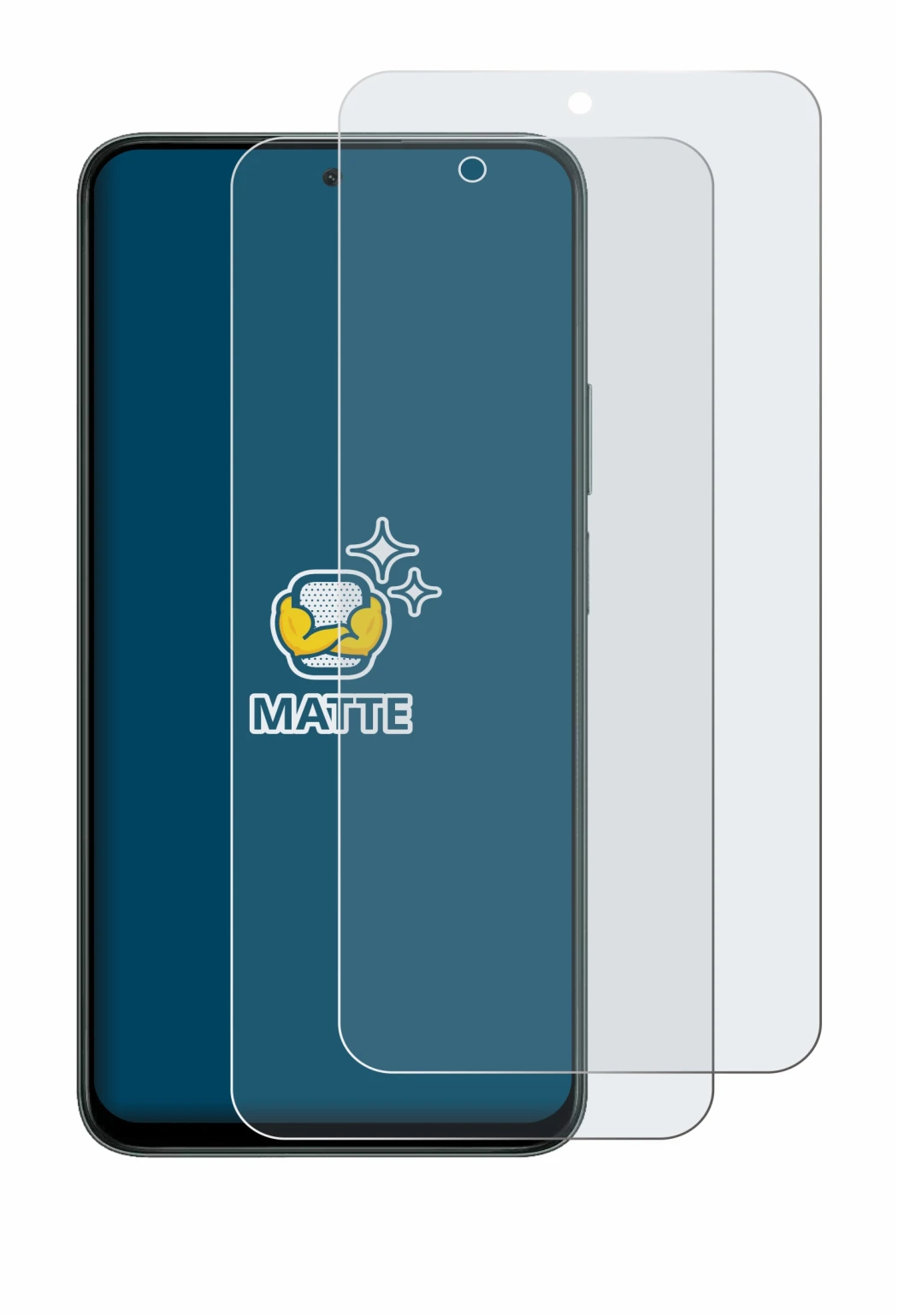 Imagen del dispositivo Honor X7d 5G con una amplia variedad de protectores de pantalla.