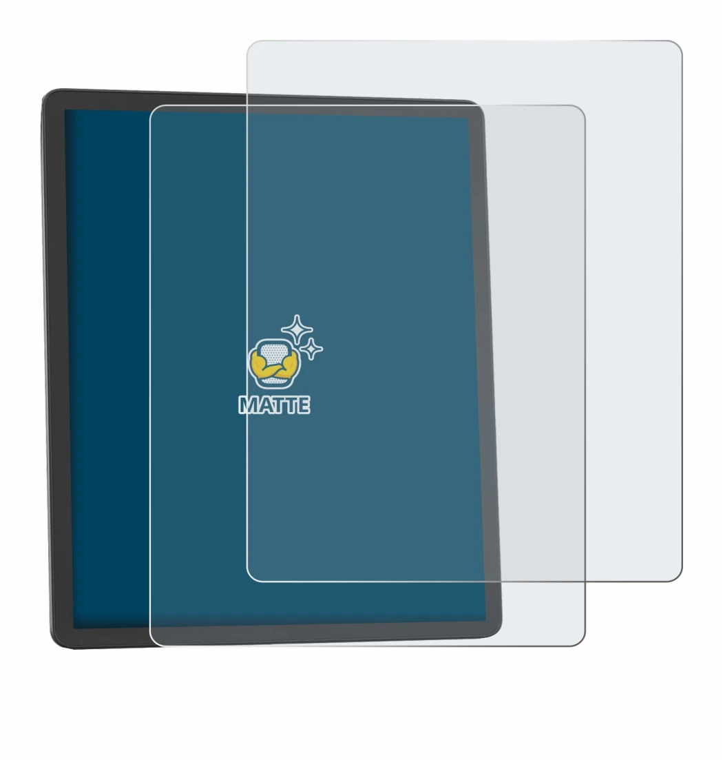 Imagen del dispositivo Amazon Kindle Scribe 2025 con una amplia variedad de protectores de pantalla.