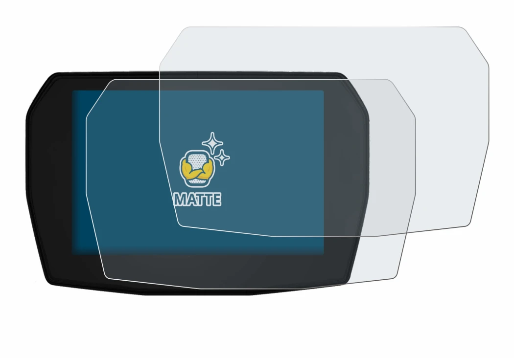 Imagen del dispositivo Ducati Multistrada V2 2025 con una amplia variedad de protectores de pantalla.