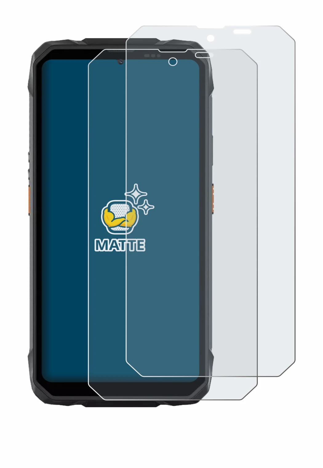 Imagen del dispositivo Blackview Rock 1 con una amplia variedad de protectores de pantalla.