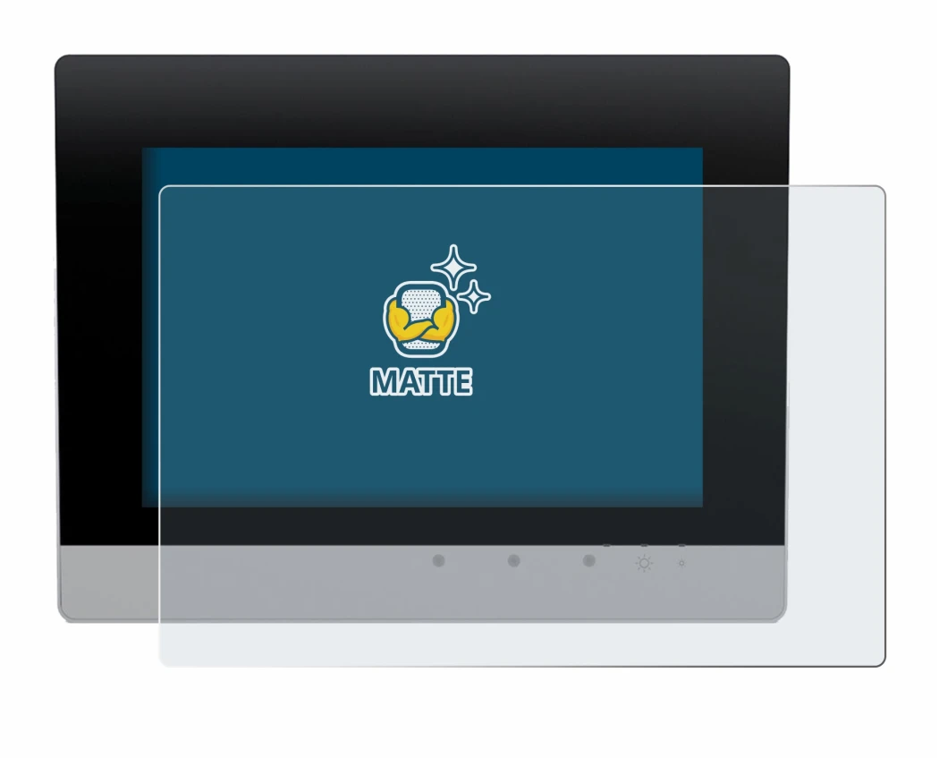 Imagen del dispositivo WAGO Touch Panel 600 Web Panel con una amplia variedad de protectores de pantalla.