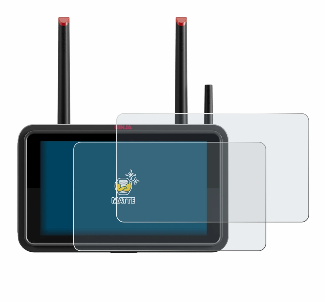 Imagen del dispositivo Atomos Ninja TX con una amplia variedad de protectores de pantalla.