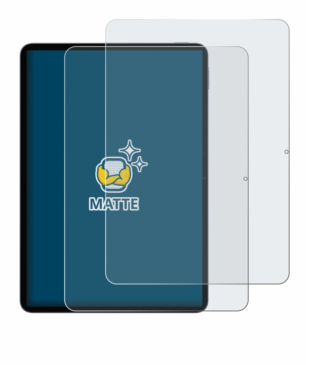 Imagen del dispositivo Xiaomi Pad 8 con una amplia variedad de protectores de pantalla.