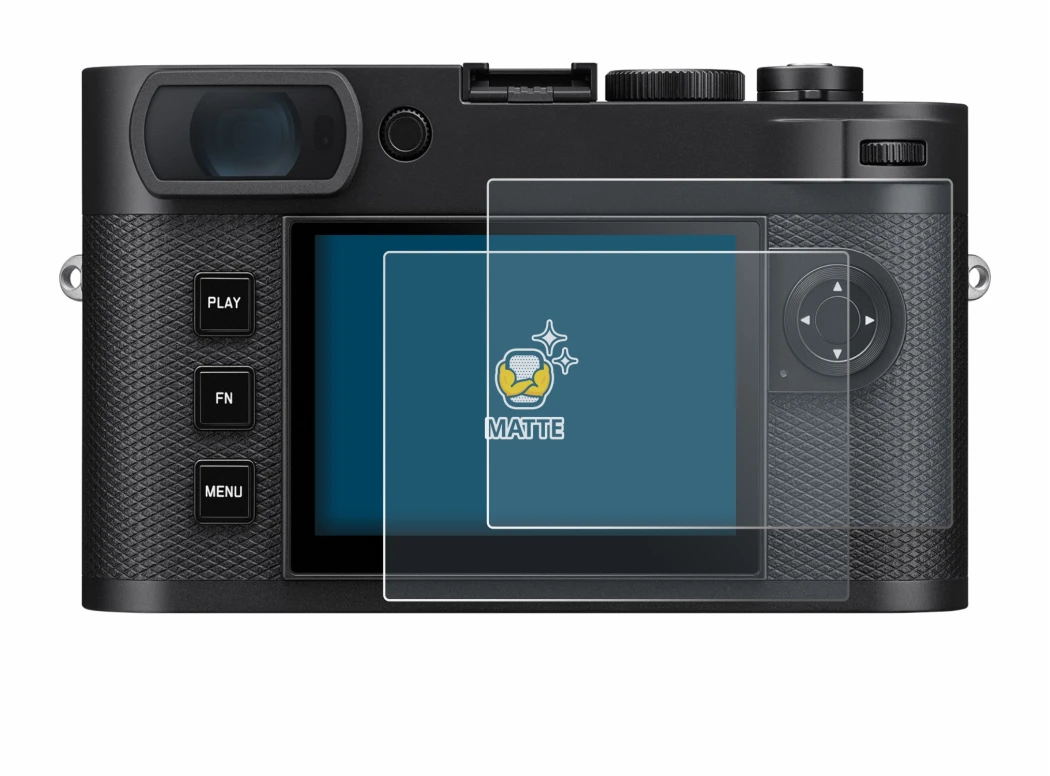 Imagen del dispositivo Leica M EV1 con una amplia variedad de protectores de pantalla.