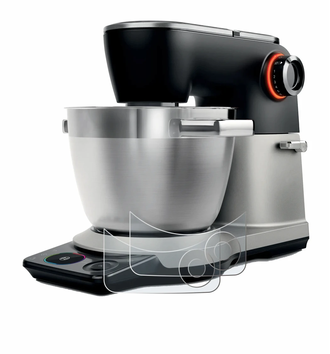 Imagen del dispositivo Bosch MUMS8Z con una amplia variedad de protectores de pantalla.