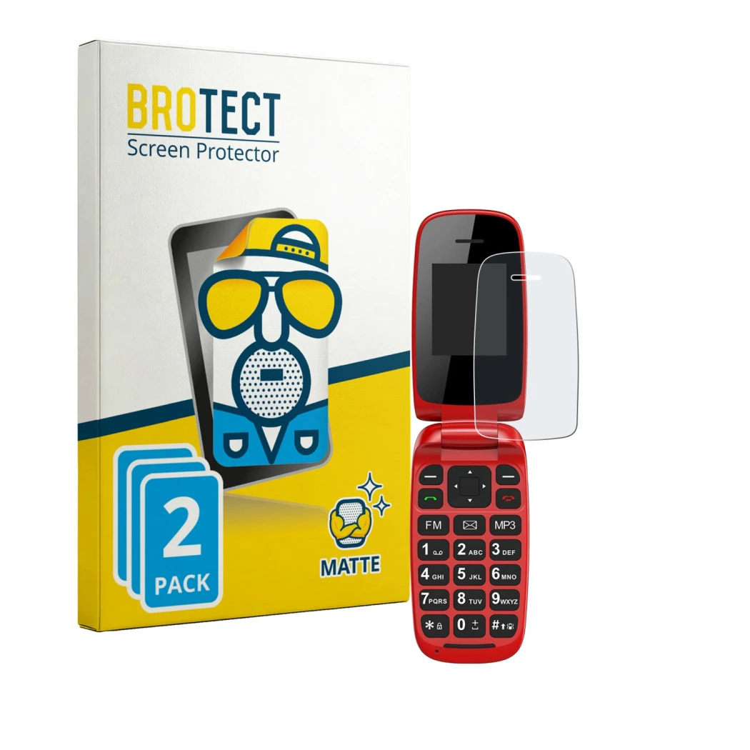 Parte frontal de un envase de producto con el logotipo de la marca BROTECT. Al lado se muestra el dispositivo Chakeyake R341 c