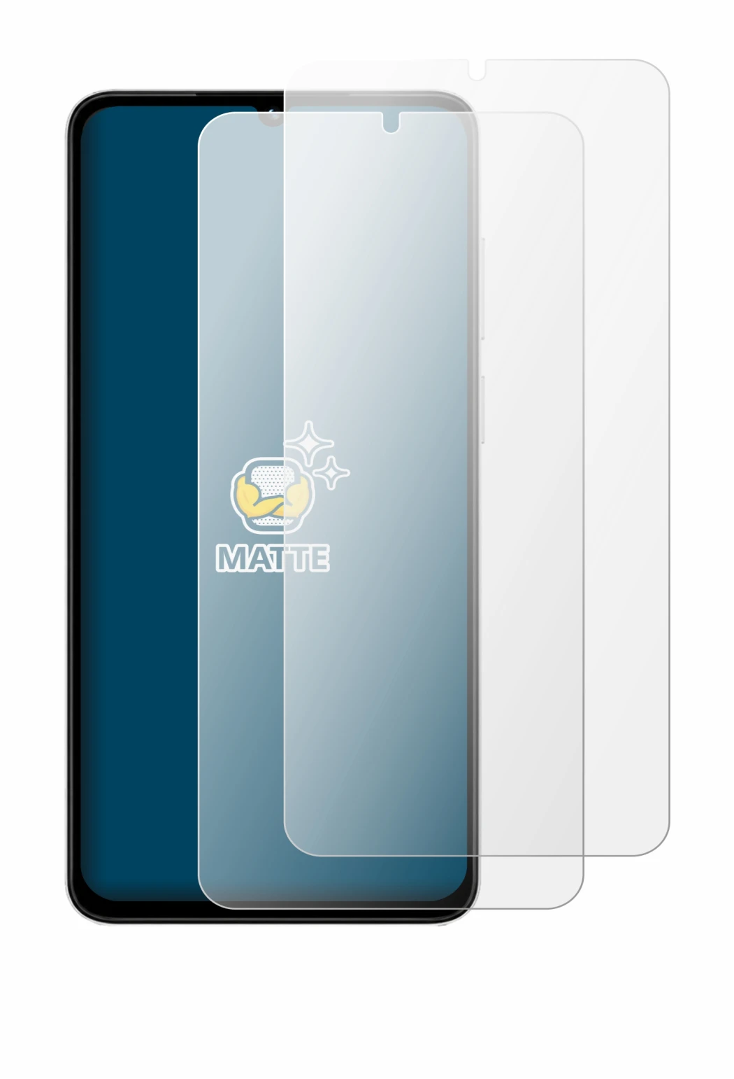 Imagen del dispositivo Honor Play 70C con una amplia variedad de protectores de pantalla.
