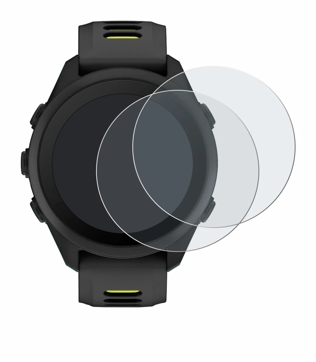 Imagen del dispositivo Garmin Forerunner 170 con una amplia variedad de protectores de pantalla.