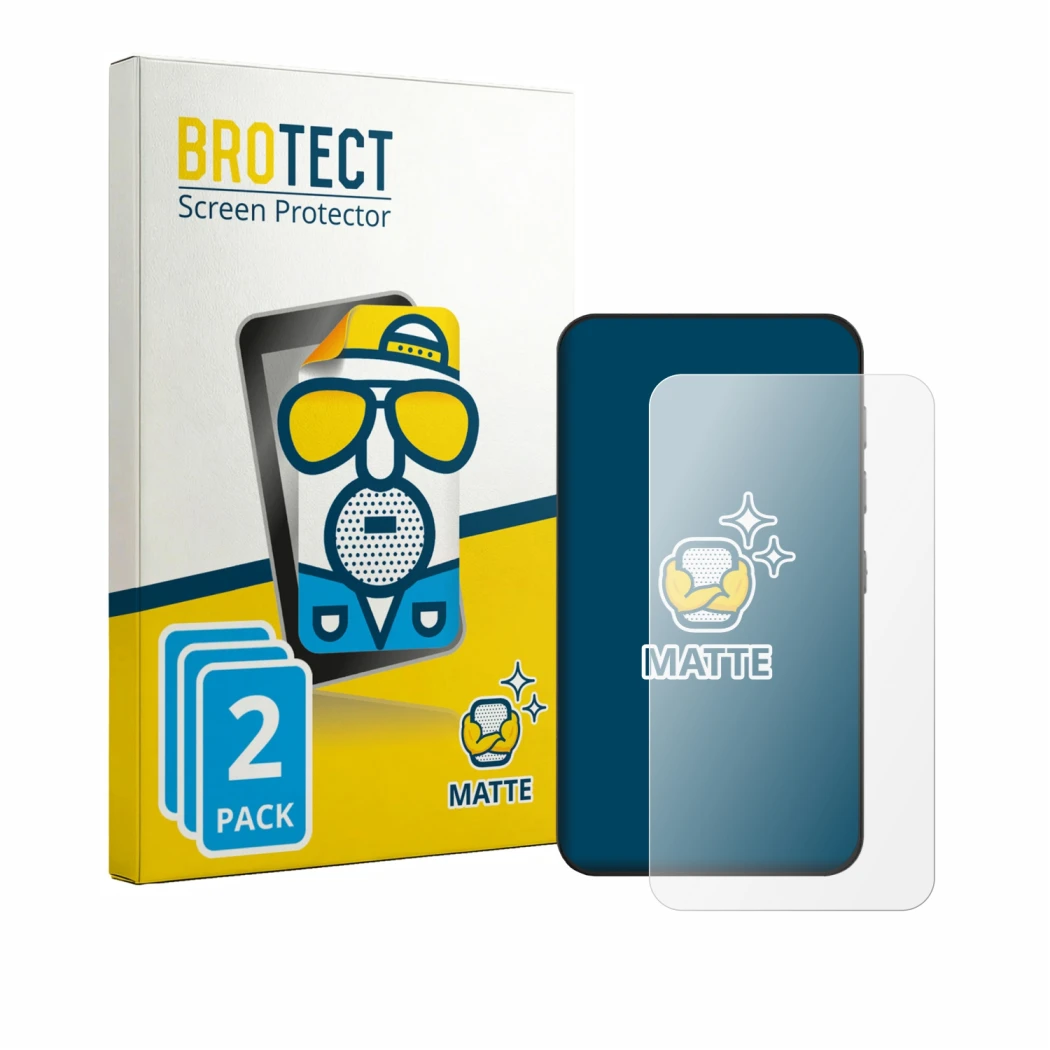Parte frontal de un envase de producto con el logotipo de la marca BROTECT. Al lado se muestra el dispositivo innioasis G3 con