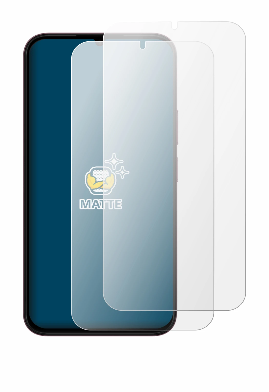 Imagen del dispositivo OnePlus N6X con una amplia variedad de protectores de pantalla.